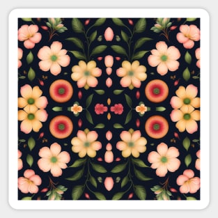 Flowers pattern Sticker